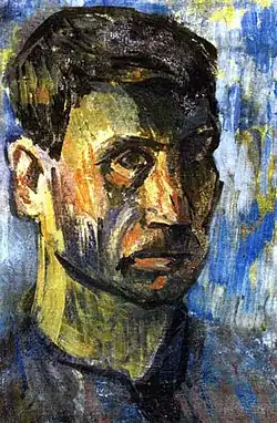 А. В. Щипицын. Автопортрет. 1942