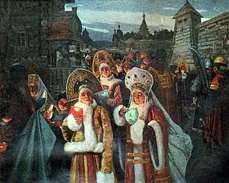 В. К. Эшкичевич. Великий четверг в старину.