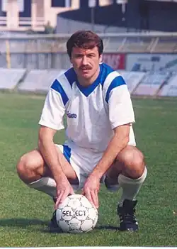 Юрий Моисеев в команде «Дон» (Новомосковск), 1996 год