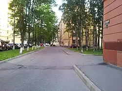 Вид у дома 6 на юг