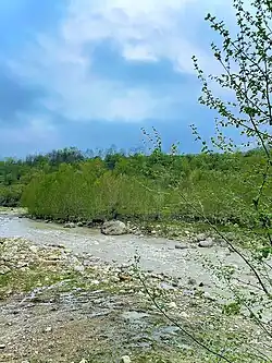 Верхнее течение реки Аксай близ Дарго