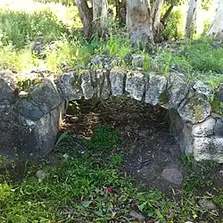 Мост через водный канал, который тек от мельницы к реке Иордан