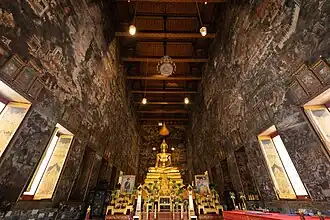 Interior of the Phra ubosot