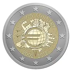 €2 — Австрия, 2012