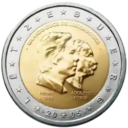€2 — Люксембург 2005