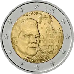 €2 — Люксембург 2008