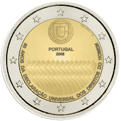 €2 — Португалия 2008