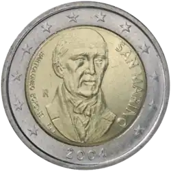 €2 — Сан-Марино 2004
