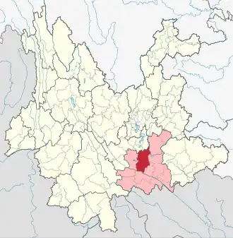 Цзяньшуй на карте