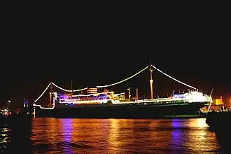 Вид в ночное время