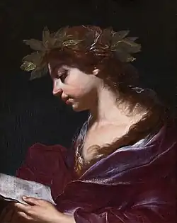 Поэзия. Между 1630 и 1691 гг. Холст, масло. Музей изящных искусств, Нарбонна. Франция