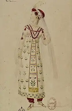 Татарка —&nbsp;эскиз театрального костюма