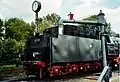 DRG 01 № 01 118  из Historische Eisenbahn Frankfurt у паровозной колонки