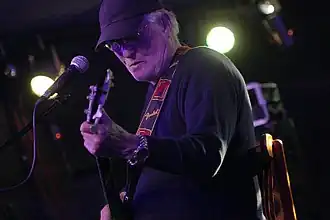 Ли Дорман во время выступления в Праге. 2012 год.