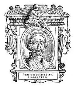 Портрет из книги Вазари