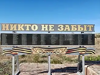 Мемориальные списки ветеранов А-Л