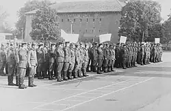 10-й отб на построении. Берлин-Карлхорст 1983.