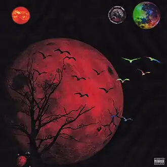 Обложка альбома Lil Uzi Vert и Гуччи Мейна «1017 vs. The World» (2016)