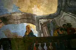 Деталь росписи плафона. Дж. А. Кукки