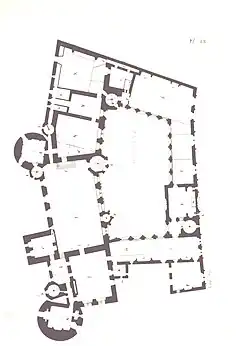 Планировка особняка Жака Кёра