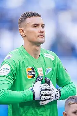 Латышонок в составе петербургского «Зенита» в 2024 г.