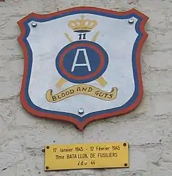 Эмблема 11-го фузилёрного батальона