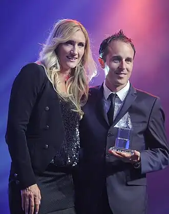 Рётлин (справа) в 2014 году