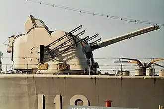 АУ  Model 1950 на эсминце «Смоланд»