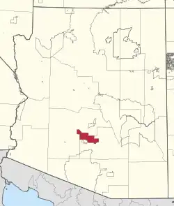 Хила-Ривер на карте