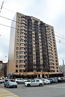 16-этажный жилой дом: ул. Хусаина Мавлютова, 42 (ноябрь 2018)