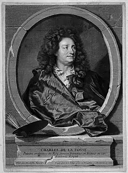 Шарль де ла Фосс. По оригиналу Гиацинтa Риго. 1707