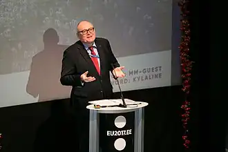 Райво Варе на конференции в 2017 году