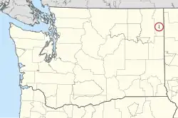 Калиспел на карте