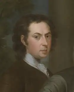 Автопортрет (деталь картины «Бермудская группа»). Около 1728–1730