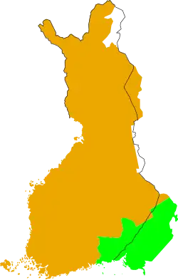 Присоединение территории Финляндии в 1812 г.