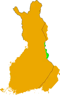 Присоединение территории Финляндии в 1833 г.