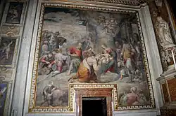 Г. Каччья. Поклонение волхвов. Фреска