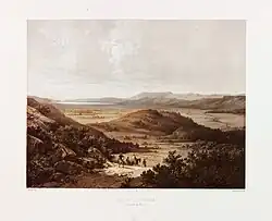 Озеро Хула, каким его увидел в середине XIX века голландский картограф Чарльз Уильям Мередит ван де Вельде[англ.]