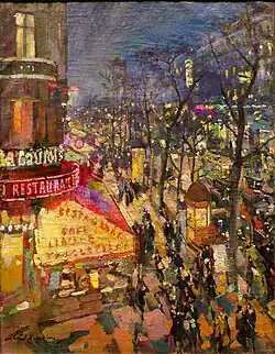 «Ресторан». 1922. Холст, масло. Музей Карла Эрнста Остхауса, Хаген, Германия