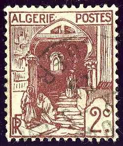 2 сантима (Mi #36; Yt #35)