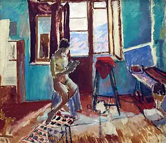 У окна (в комнате). 1928