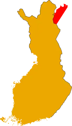Территориальное сокращение Финляндии по Московскому перемирию 1944 г.