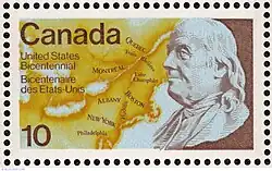 Почтовая марка Канады,1977 год