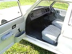 Австралийский Austin Kimberly Mk II 1972 г.в., интерьер