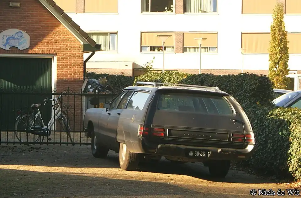 Chrysler Town & Country 1972 модельного года&nbsp;— вид сзади