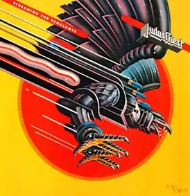 Обложка альбома Judas Priest «Screaming for Vengeance» (1982)