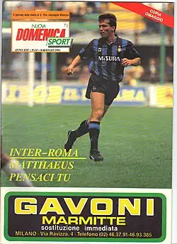 Обложка официальной программы к первому матчу