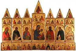 Полиптих «Санта-Катерина». 1319. Дерево, темпера. Музей Сан-Маттео, Пиза