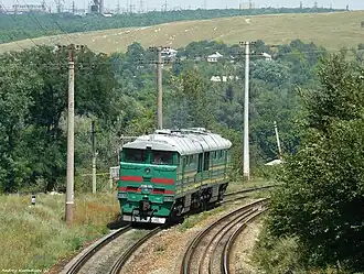 2ТЭ116-1175, перегон Первомайск&nbsp;— Кадиевка