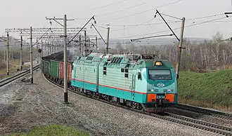 Электровоз 2ЭС4К-027